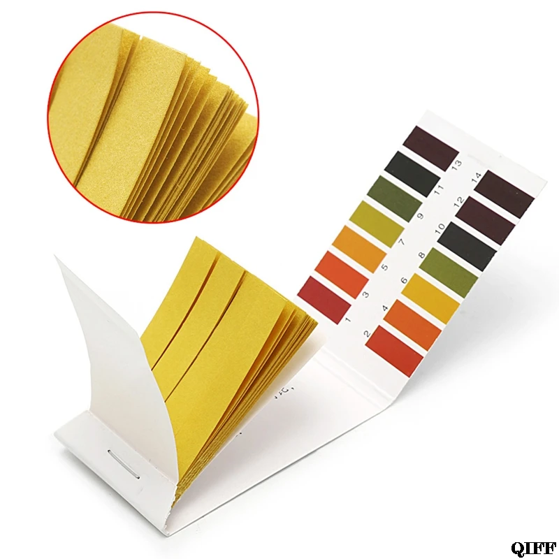 

Drop Ship&Wholesale 1x 80 Strips Full pH 1-14 Test Indicator Paper Litmus Testing Kit Mar28