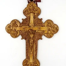 12 крестиков в стиле ИРИ Кристиана Иисуса Эммануила с изображением католической святыни, орнаментом в виде распятия Иисуса ягненка Божия, Настенный декор 12,5 дюйма