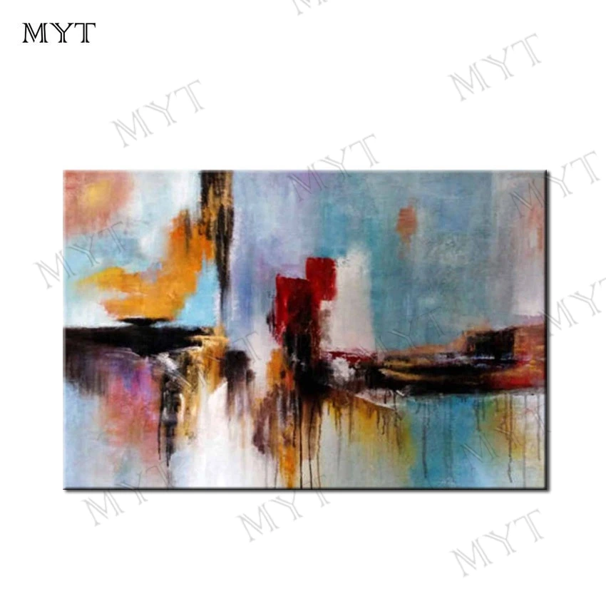 

MYT 2018 New Design High Artist Handmade High Quality Modern Abstract Oil Painting on Canvas Beautiful Art Paintings