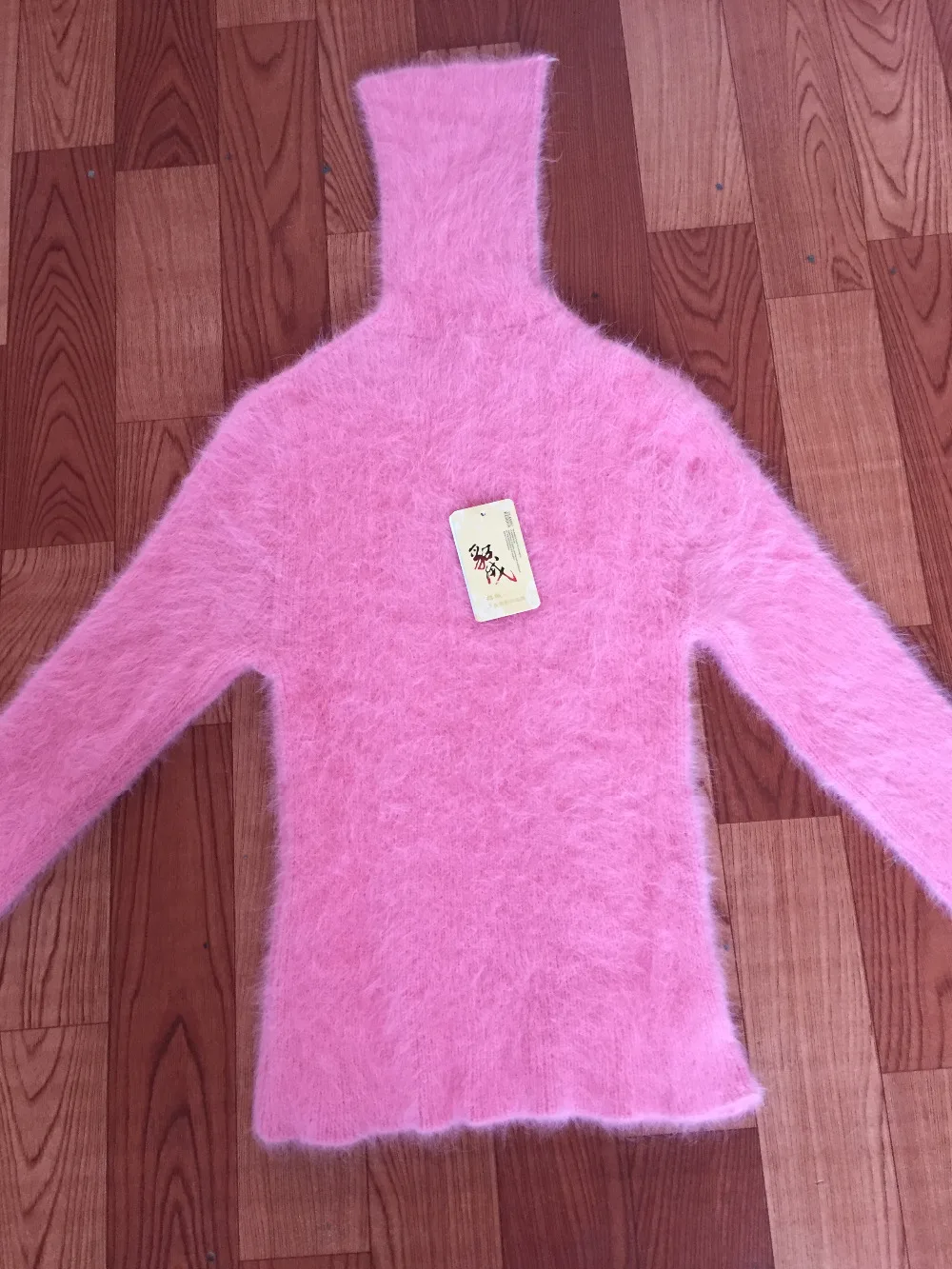 Плюшевый норковый кашемировый свитер с высоким воротом, свитер, Толстая теплая женская Норковая рубашка,,, J330043