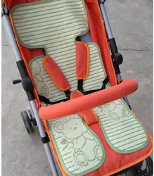 Новый сиденье для малыша подушки коляска дышащая подушка детские летние крутые коляски коврик соломенное кресло подушка Детские коляски