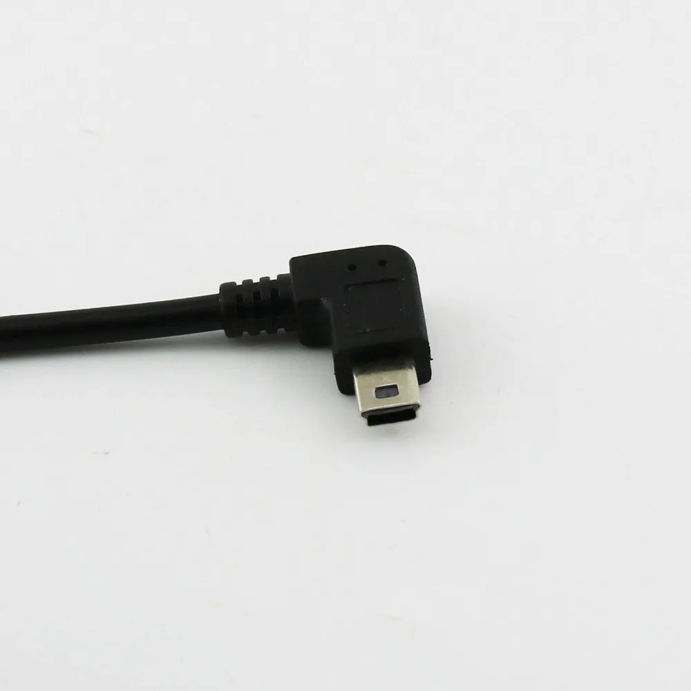 10x USB 3.1 Type C Female to USB Mini 5Pin Right Angle Male Plug Data Sync Charging Connector Cable Cord 30CM/1FT