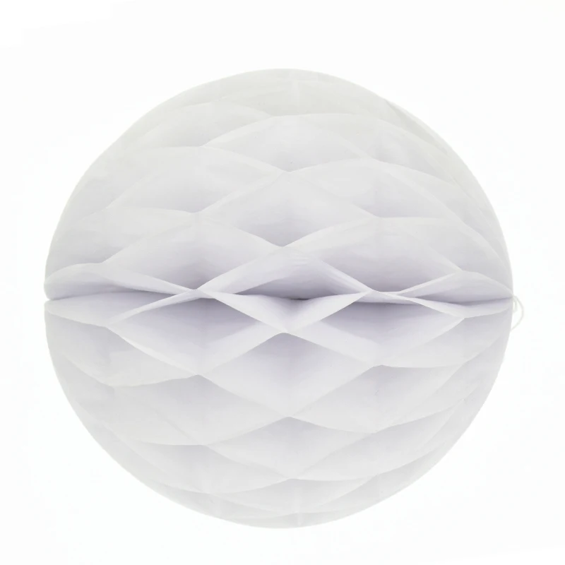 Babyshower lampion вечерние декоративные бумажные фонари Honeycomb Ball 5 шт. 6 дюймов украшения anniversaire lampion Свадебные honeycomb - Цвет: 20 white