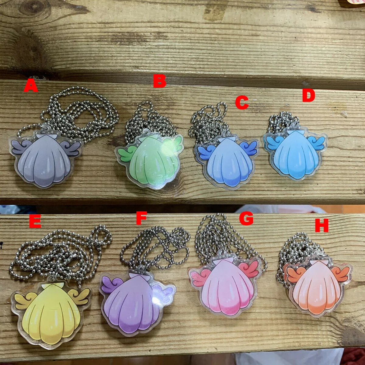 

Necklace Mermaid Melody Pichi Pichi Pitch Shell Transformer 2-sided Lolita Charm