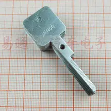 Выгравированный линейный ключ для зубов Заготовка ключа замка зажигания автомобиля замок для Opel Buick GL8 Cruze Regal Aveo Cadillac Ягуар 2 в 1 LiShi HU100