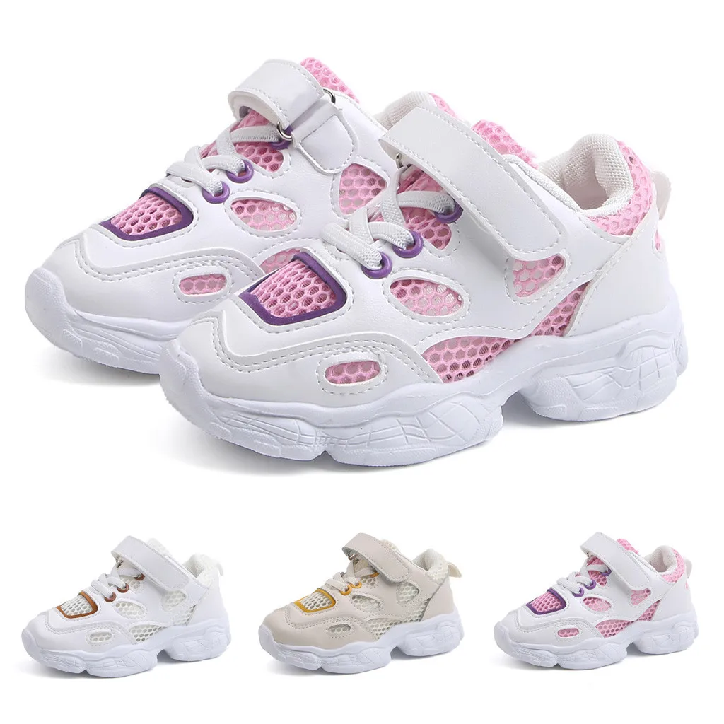 

ZHDAOR W#4 NEW Fashion Daily Children Infant Kids Baby Girls Boys Solid Sport Running Sneakers Casual Shoes Hot Free Shipping