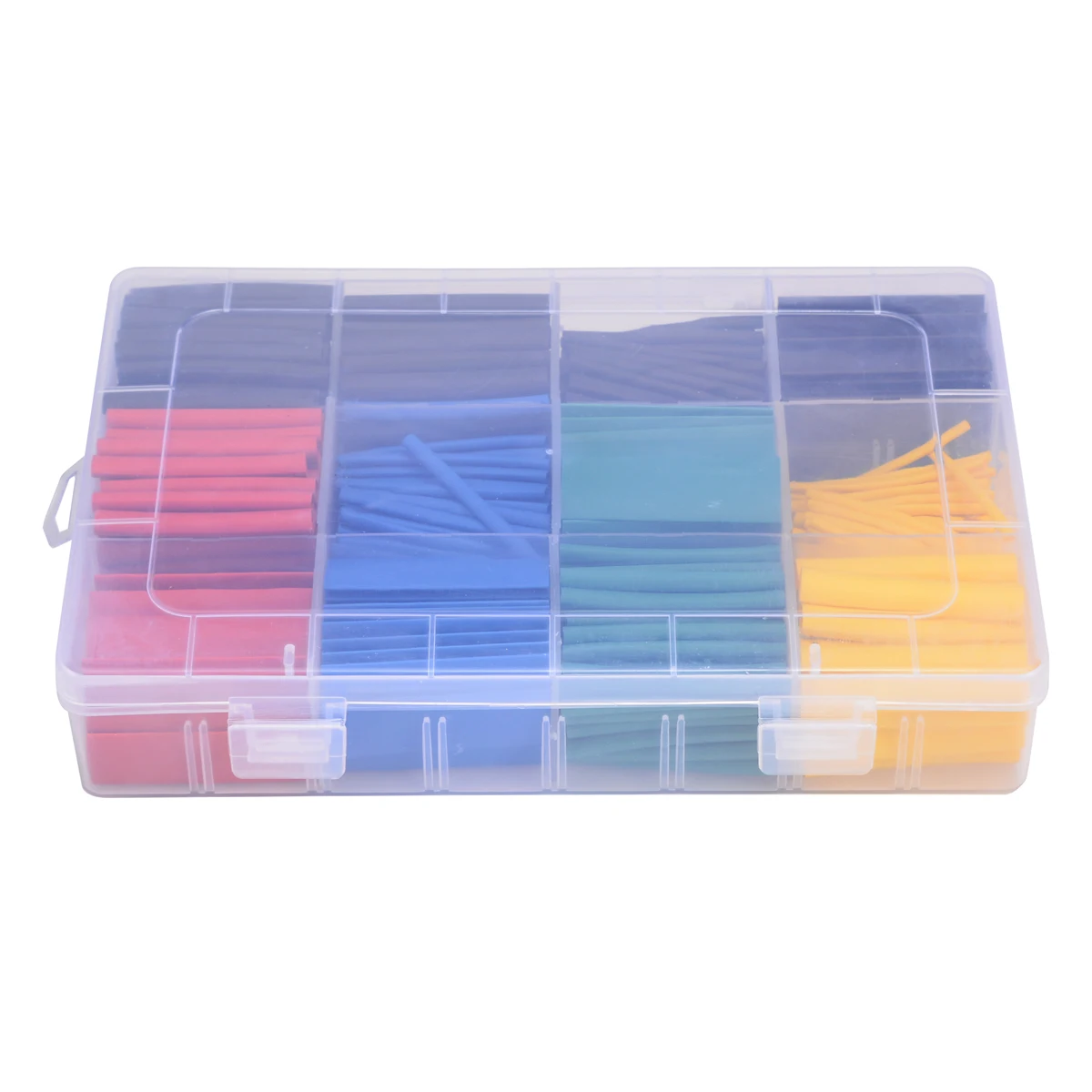 

530pcs Polyolefin 2:1 Heat Shrink Tubing Tube Electrical Wire Cable Sleeve Wrap Assortment Kit Set