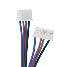 3D Printer Parts Stepper Motor Cable XH2.54 Connector 1M 4Pin Female-Female RepRap Dupont Wire Cable For Nema17/42 Stepper Motor