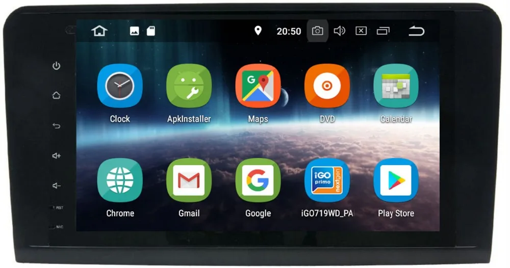 Top 2Din 9 Inch IPS 4CORE PX30 Android 9.0 Car DVD Player For Mercedes/Benz/ML/GL CLASS W164 ML350 ML500 GL320 Canbus Wifi GPS Radio 2