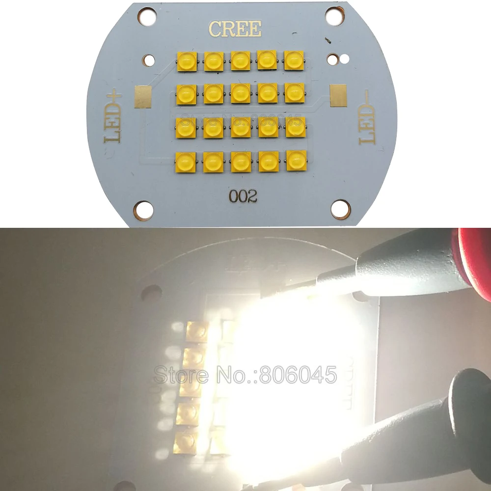 

100W Cree XT-E XTE Warm White 3000K High Power Emitter Lamp Light DC30-33V 3000mA Led Bulb Lamp Light