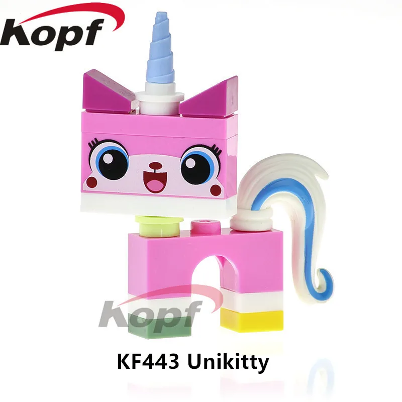 

Super Heroes Single Sale Movie Series Unikitty With Teary Eyes 71231 Angry Kitty Dolls Building Blocks Children Gift Toys KF443