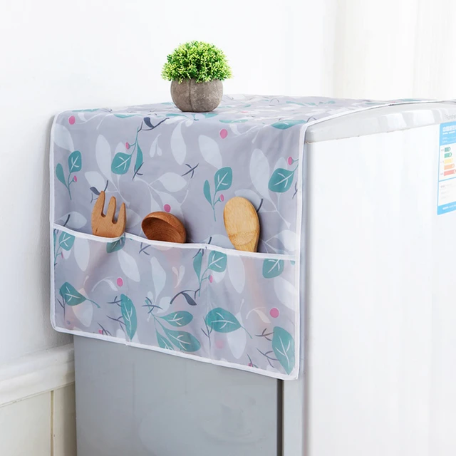 Best Offers NEW Fashion waterproof refrigerator dust cover Storage bag cabinet kitchen tool fridge washing machine cover home accessories