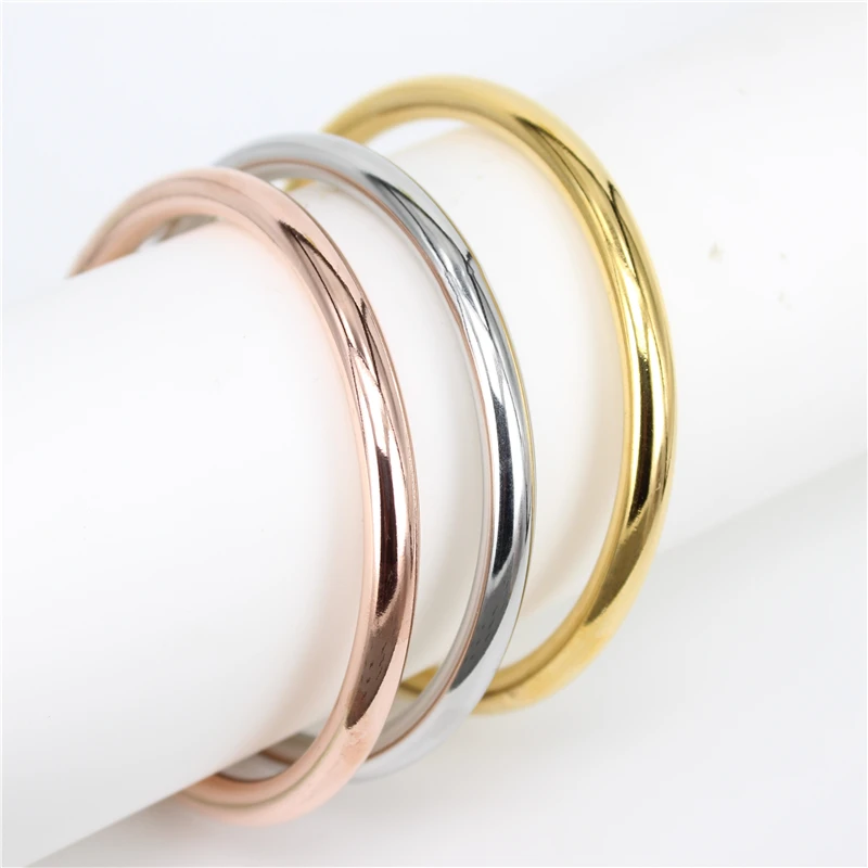 

Vacuum plating stainless steel bracelet 3 color combination 3PCS/set Summer cool and comfortable Free shipping LH235