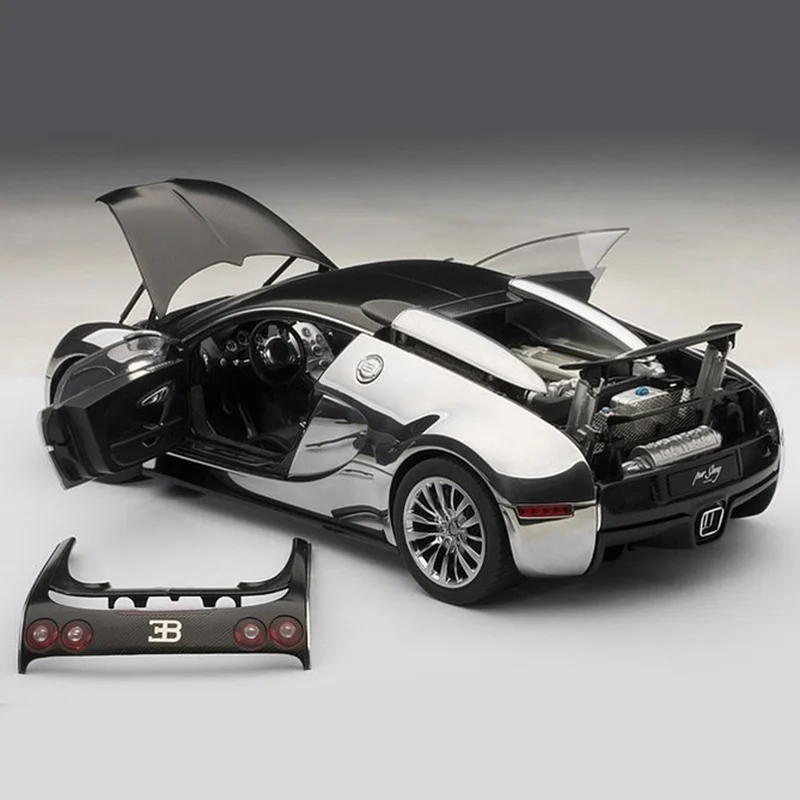 Autoart для Bugatti VEYRON 16,4 авторизованный подлинный 1:18 Масштаб сплав оттягивающая игрушка металлическая модель автомобиля для детей игрушки