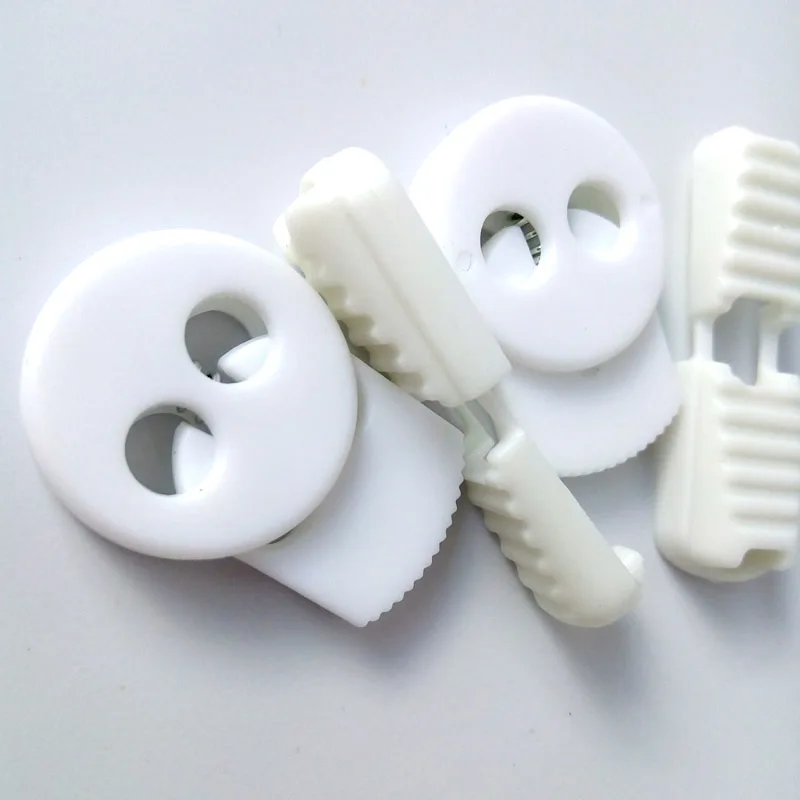 N 1 Set 4Pcs Lazy Laces Anchors Fit All Shoelace Convenient Tieless Lace No Need Tie Shoelaces Buckle Flat Round Anchor Plastic