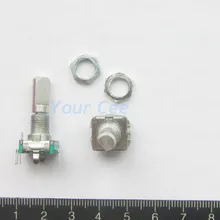 5 шт. поворотный кодер переключатель EC11 аудио цифровой потенциометр с ручкой длина 20 мм