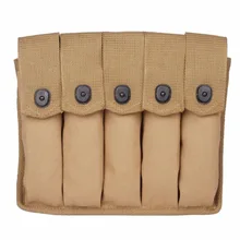 Второй мировой войны США AMRY Томпсон подсумок 5 CELL 30 патронов