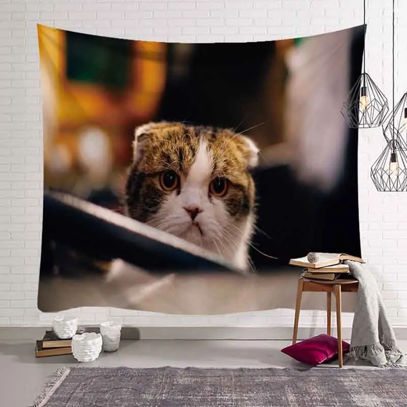 GT8079-4 Cat Tapestry