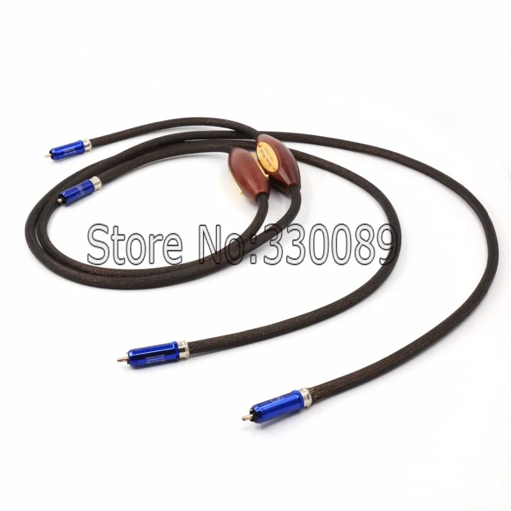 

Jorma Design Statement interconnect cable with WBT-0110Ag RCA connector plug