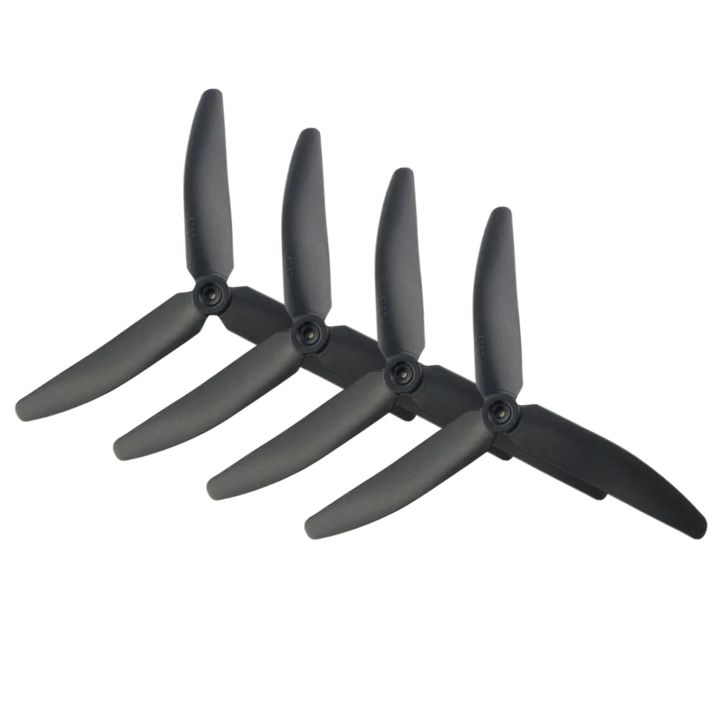 Durable 4 Pcs 3-leaf Propeller Prop for Hubsan X4 H502S H502E CW CCW Propeller Prop RC Helicopters Parts Replacement Accessories