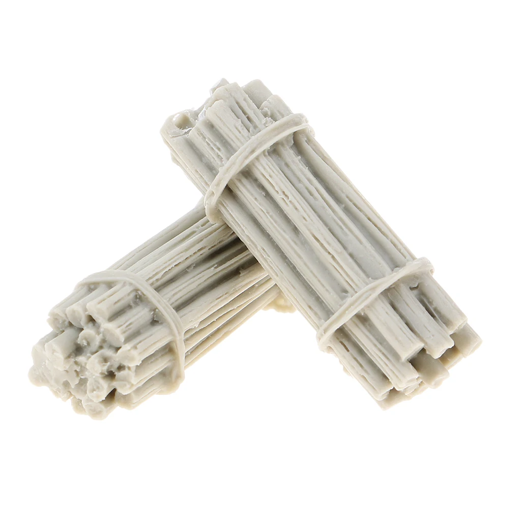 Goedkoop 1 35 Unpainted Kit Resin Soldier WWII Scenario Accessoires Scenario Gebundeld Hout Model Speelgoed