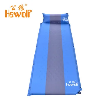 

Hewolf Outdoor Thickening Damp-proof Sleeping Pad Tent Mat Automatic Inflatable Single Tent Camp Bed Splicing Portable Hot