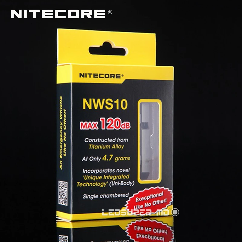 Nitecore NWS10 привлекательный прочный и портативный уличный аварийный свисток|nitecore