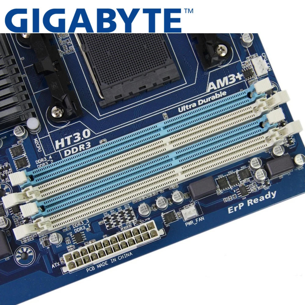 Материнская плата GIGABYTE GA-970A-DS3 970 Socket AM3+ DDR3 32G для FX/Phenom II/Athlon II ATX UEFI