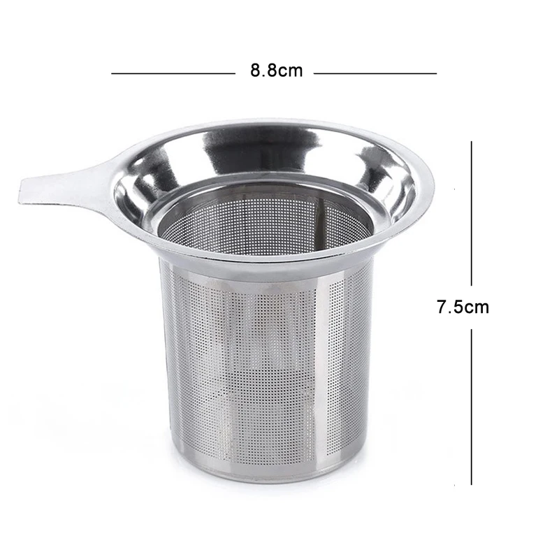 Stainless Steel Tea Infuser Reusable Mesh Tea Strainer Chinese Puer Oolong Green Tea Infuser Filter for Mug Teapot Teaware (3)