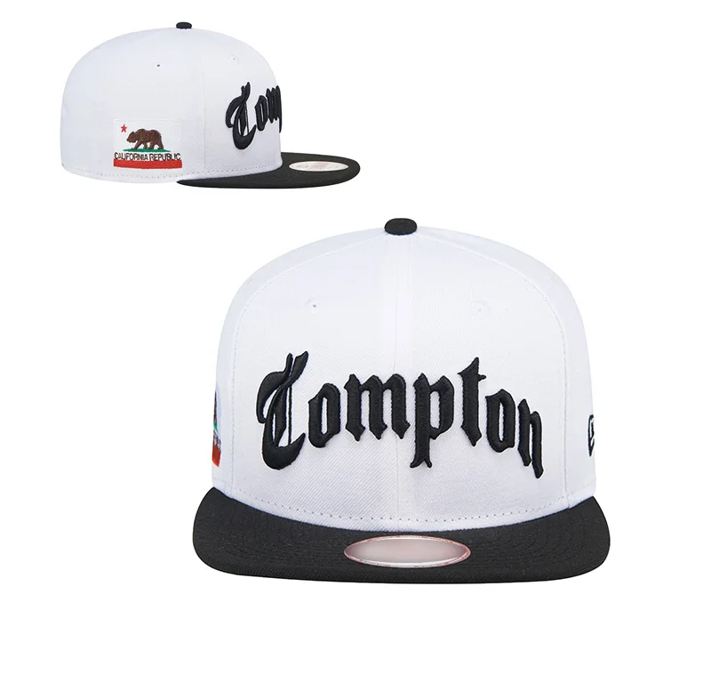 white compton hat
