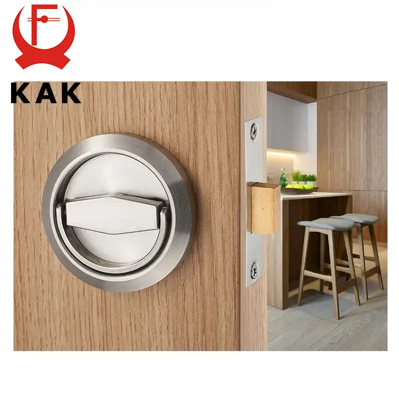 Kak Hidden Door Locks Stainless Steel Handle Recessed Invisible