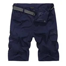 Горячая мода быстросохнущие летние мужские повседневные шорты водонепроницаемые Легкие мужские шорты(свободный пояс