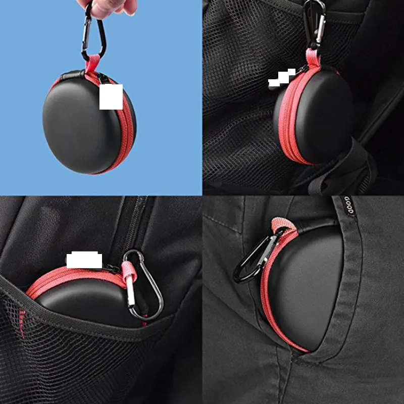 HAOBA аксессуары для наушников сумка для хранения наушников может храниться кабель для наушников U диск с кнопкой