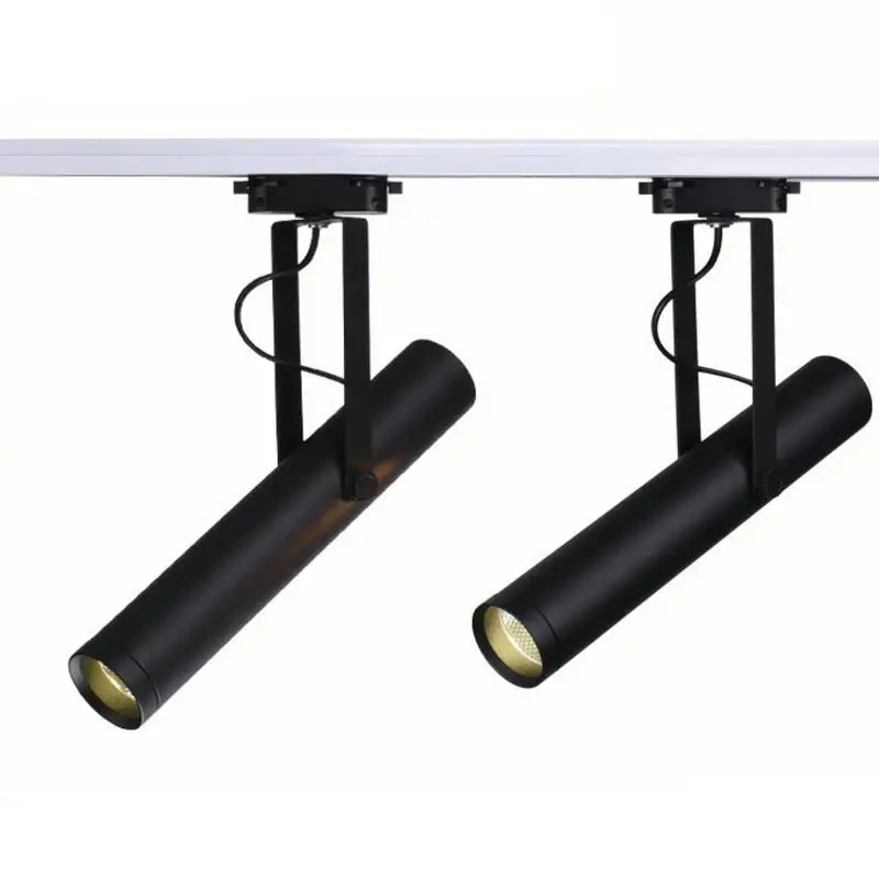 15W CREE COB LED track light LED rail lamp leds spotlights lighting