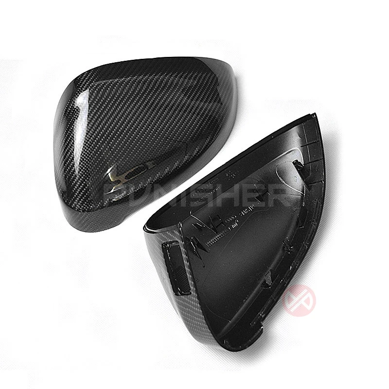 

Replacement Style For Audi A4 S4 A5 S5 B9 Rear View Side Mirror Cover Carbon Fiber