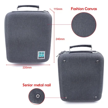 

New All-in-one Storage Carry Bag Case for Xiaomi Oculus Go VR Glasses Waterproof Shock-proof Canvas Fabric Material Bags