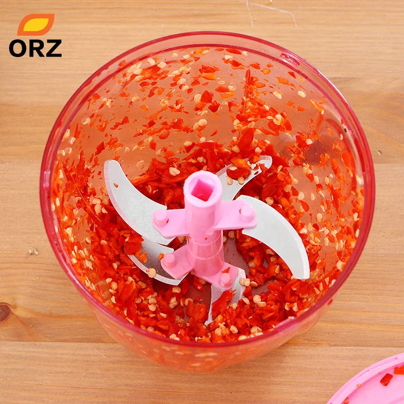 ORZ кухонный комбайн ручная мясорубка Фрукты овощной измельчитель орехи травы