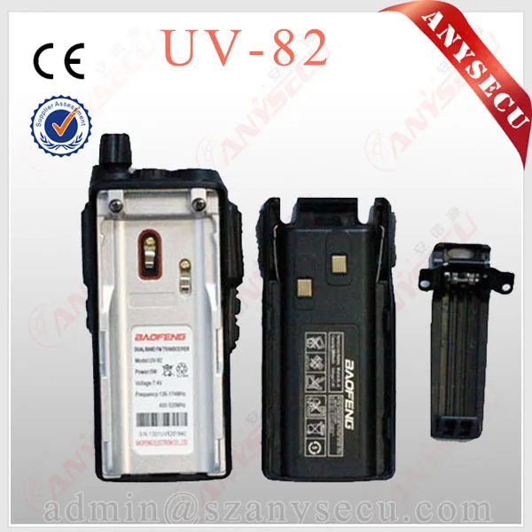 2PCS/Lot free shipping  from china & Russia BaoFeng UV-82 Walkie Talkie 136-174MHz & 400-520MHz Two Way Radio 