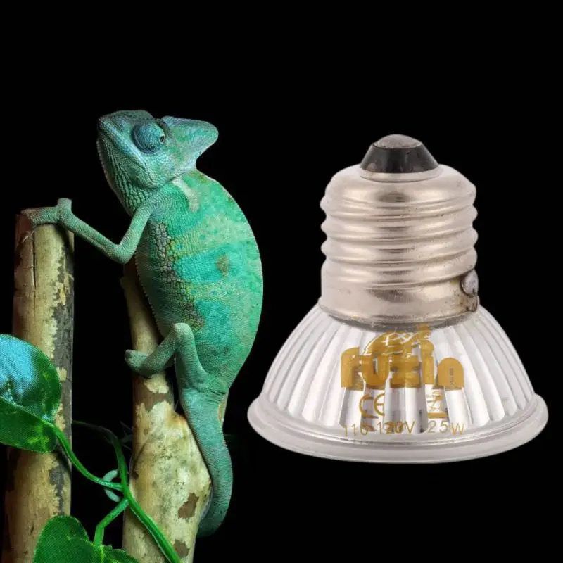 

UVA UVB E27 110V Pet Tortoise Lamp Halogen Bulb Spotlights 25/40/50/60W Full Spectrum Heat Grow Light