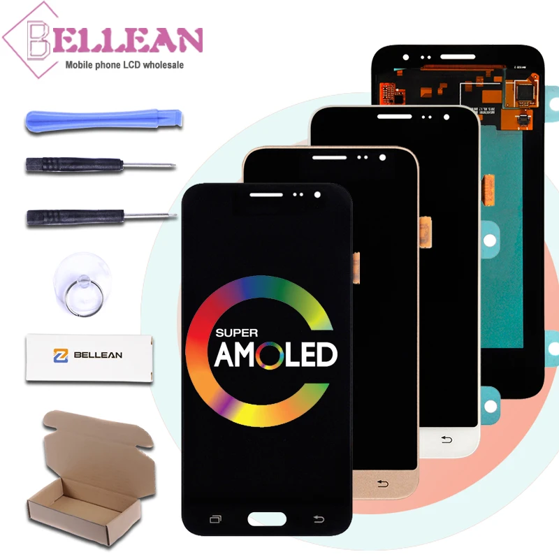 

HH Promotion J3 Lcd For Samsung Galaxy J3 2016 Display Touch Screen Digitizer Assembly J320 Lcd J320H J320M J320FN J320F Display