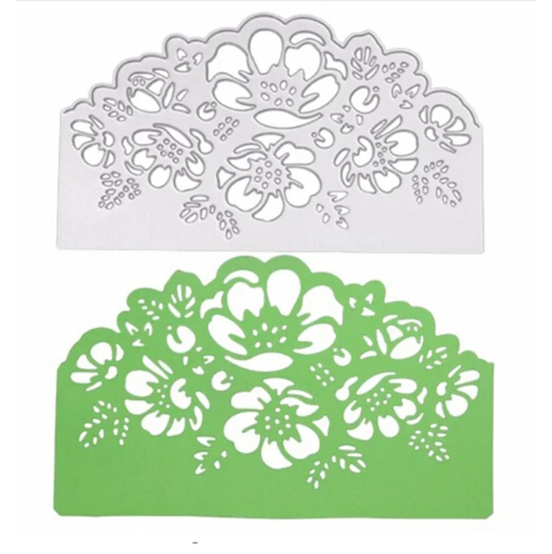 

HamyHo Envelop Background Border Metal Cutting Dies Stencil for Making DIY Scrapbook Album Paper Cards Crafts Embossing dies