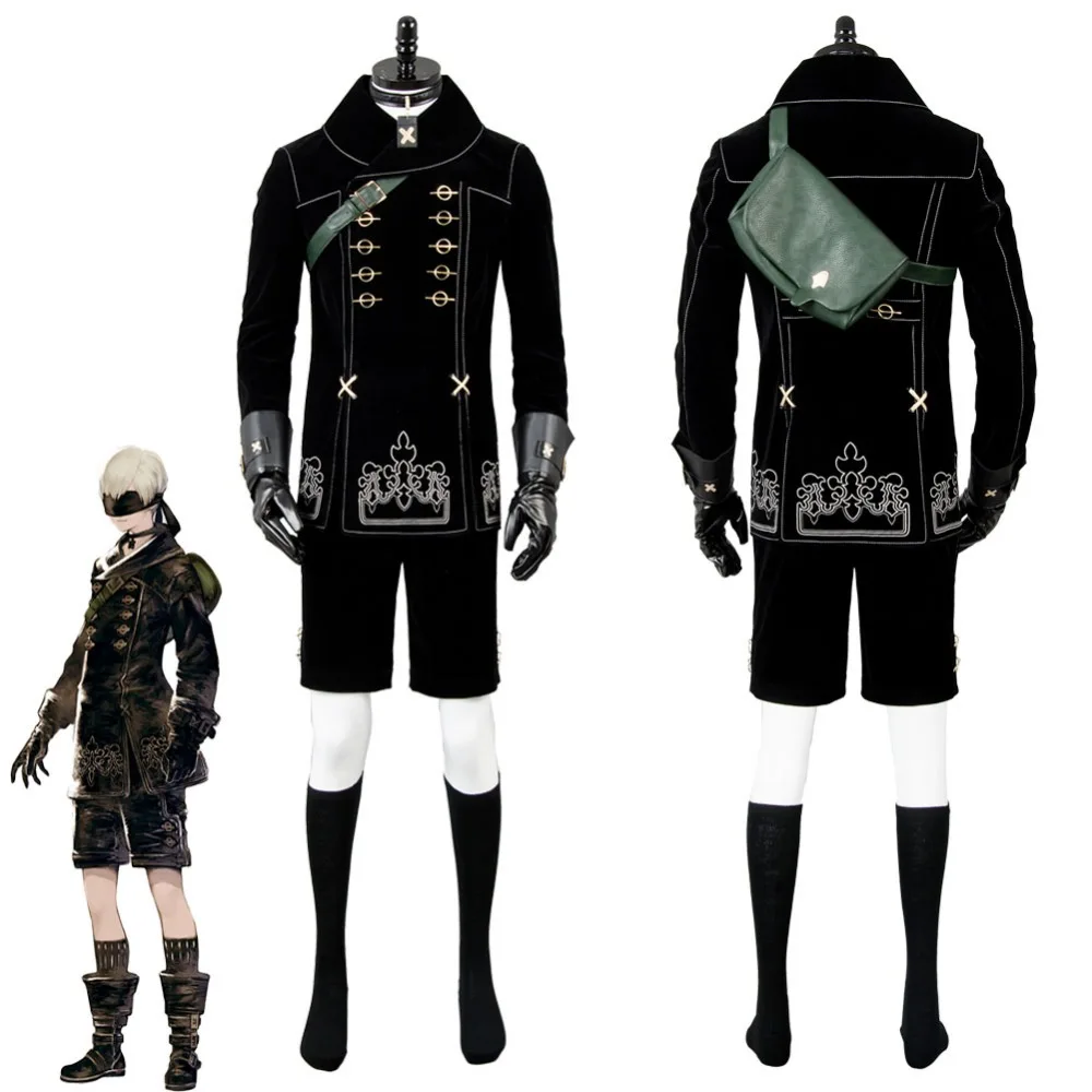 

NieR: Automata Cosplay YoRHa No.9 Type S Scanner Costume Full Set Fancy Party Uniform Outfits Halloween Costumes