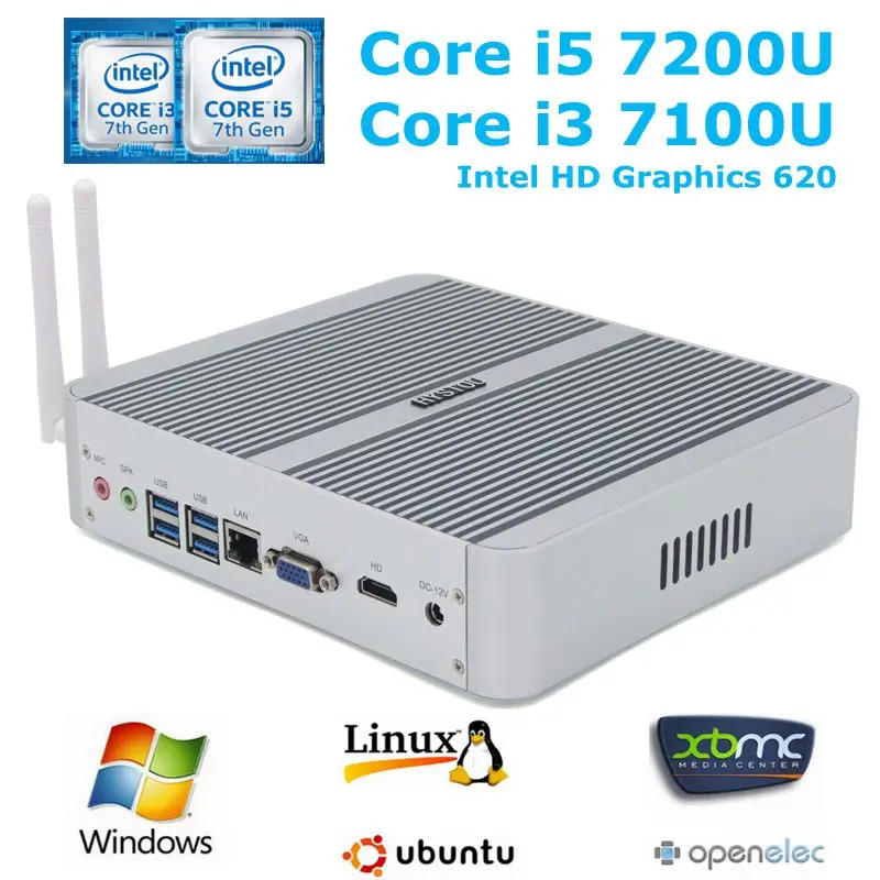 Prix pour 7e gen kaby lac intel core i5 mini pc 7200u i3 7100u Windows 10 HD Graphics 620 4 K Sans Ventilateur Micro Ordinateur Barebone Nuc Minipc Prix pour 7e gen kaby lac intel core i5 mini pc 7200u i3 7100u Windows 10 HD Graphics 620 4 K Sans Ventilateur Micro Ordinateur Barebone Nuc Minipc