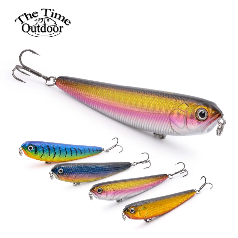 

Приманка для рыбалки бренда THETIME Topwater Walker, приманка для рыбалки карандаш, приманки 85 мм/8,5 г Topwater, искусственная приманка для ловли окуня