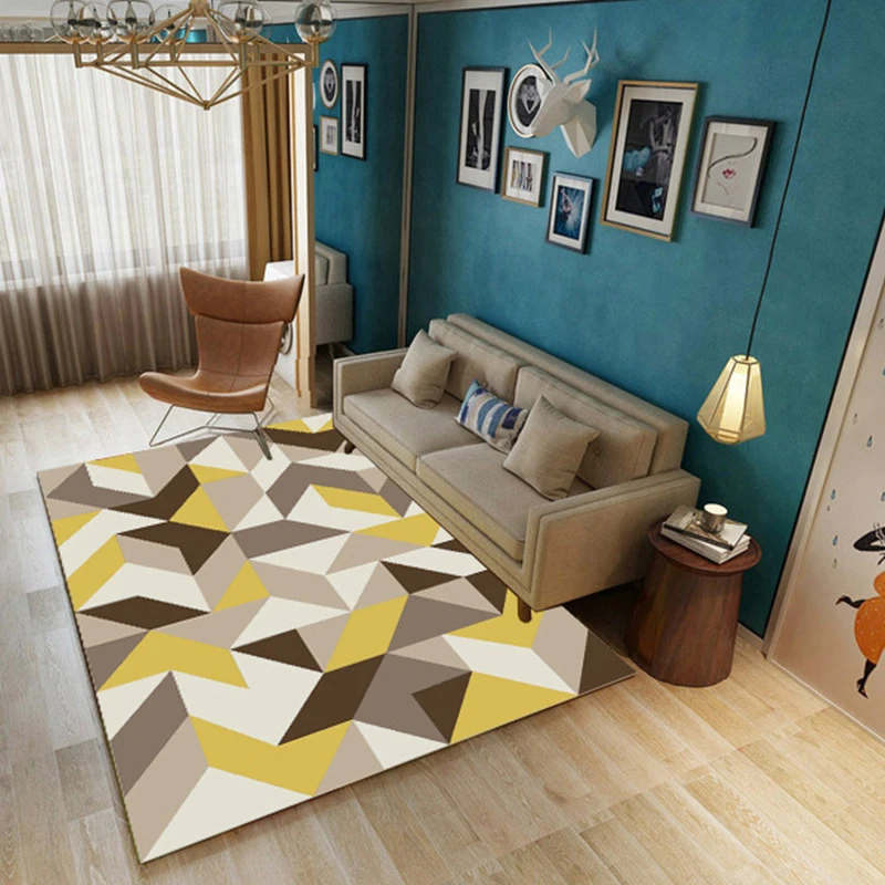 Zeegle домашний ковер для гостиной противоскользящие мягкие детские коврики для спальни большой размер коврики для дома