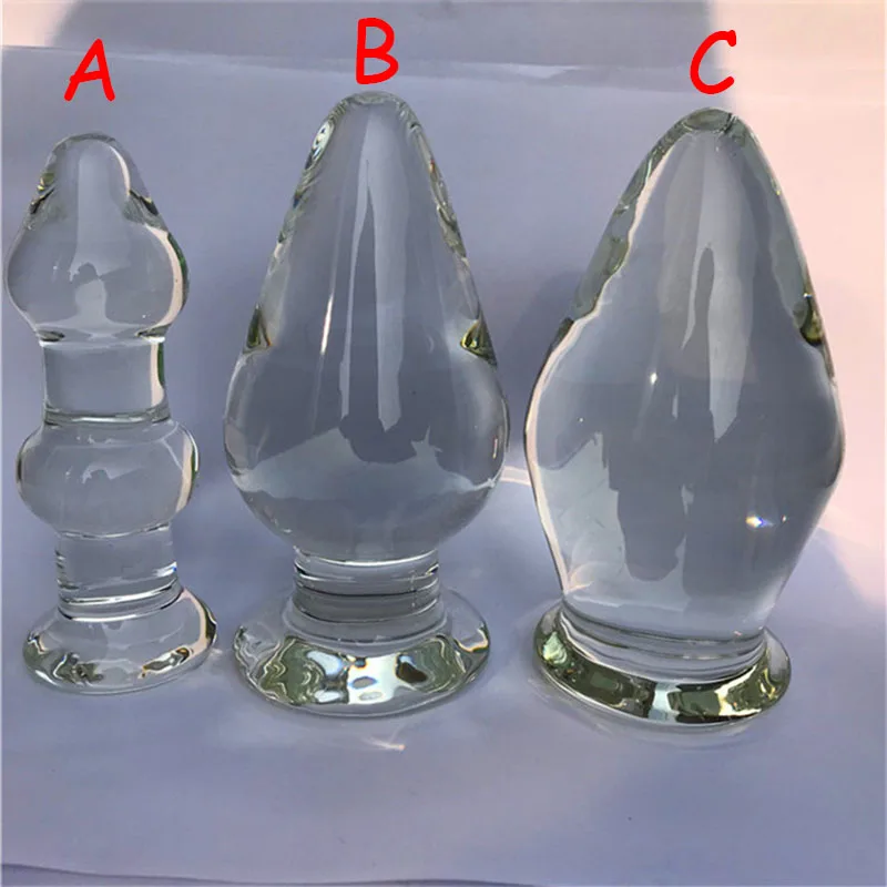 80mm Super Huge Size Pyrex Glass Butt Plug Large Crystal Anal Dildo Ball Fake Penis Masturbate Adult Sex Toy For Women Men Gay | Красота и