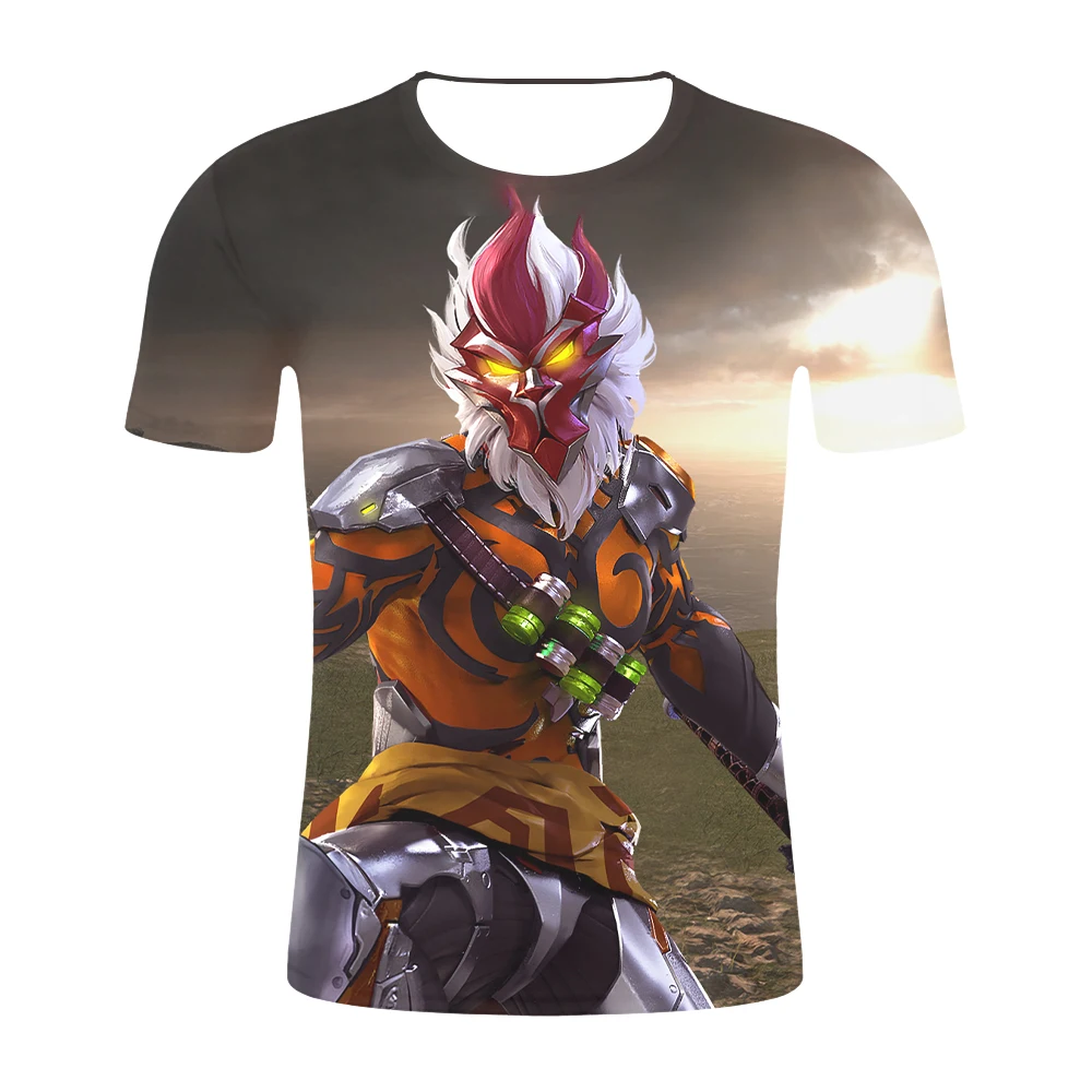 

New anime Tshirt Summer Men's Funny fire Print Short Sleeve 3d T-shirt Male Hip hop Streetwear O-Neck T Shirts tops Tees Shirt