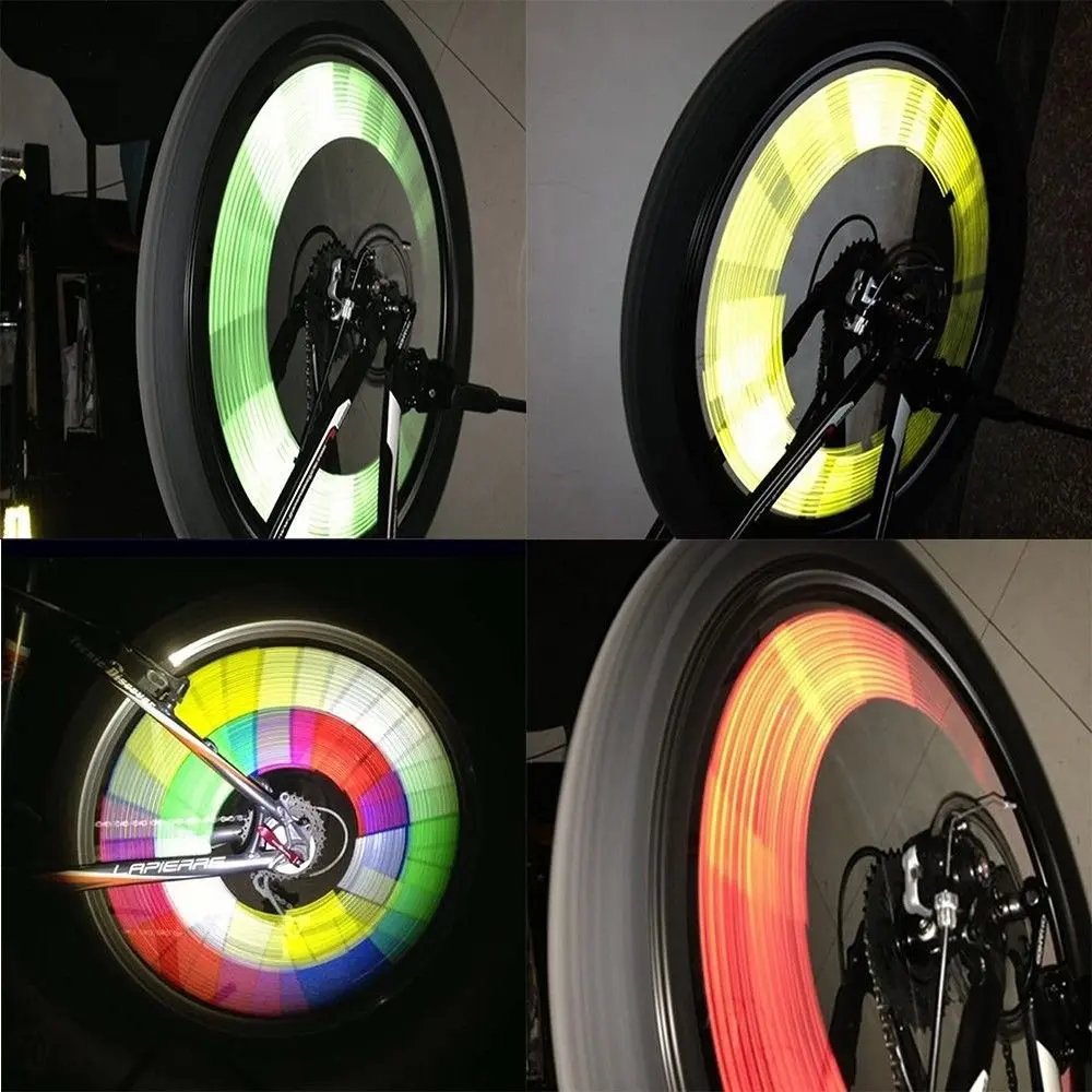 Perfect 12Pcs Bicycle light Mountain Bike Riding Wheel Rim Spoke Mount Clip Tube Warning Light Strip Reflector Reflective Night cycling 11 Perfect 12Pcs Bicycle light Mountain Bike Riding Wheel Rim Spoke Mount Clip Tube Warning Light Strip Reflector Reflective Night cycling 11
