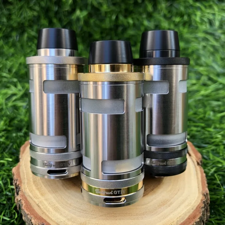 

2019 hot vaporizer TF GT4 25mm Taifun Rebuildable Tank Atomizer 5.0ml Electronic Cigarette tank 316 SS RTA