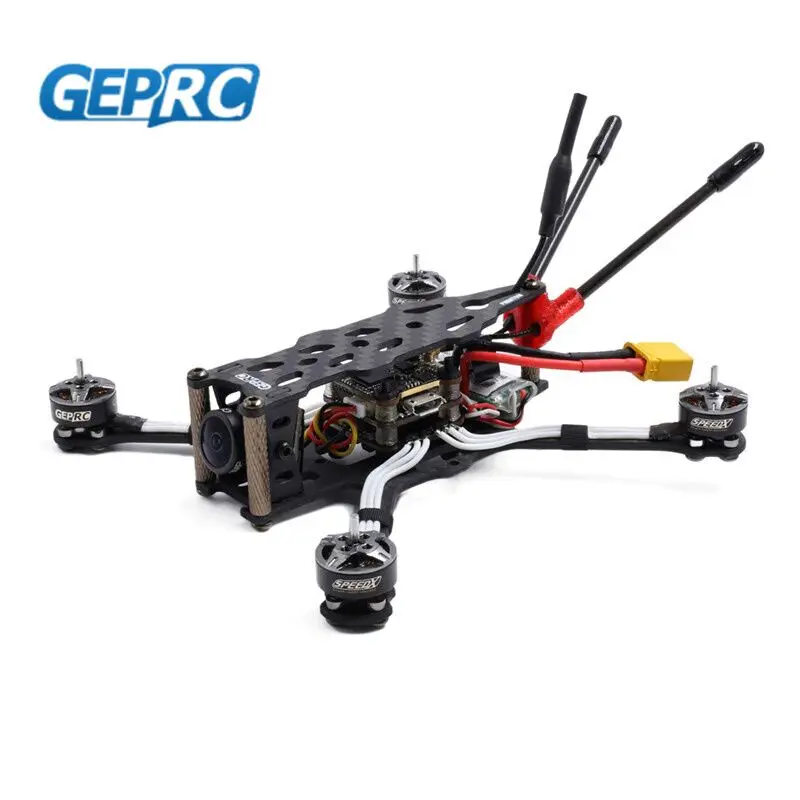 Квадрокоптер GEPRC PHANTOM Toothpick frestyle 125 мм 2 4S FPV Racing Drone BNF/PNP F4 OSD 12A ESC 1103 мотор IRC Tramp RC модели|Радиоуправляемые